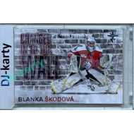 2025/26 Real Cards serie 1 #CHW-20 Blanka Škodová Changed in to the wall Magma xx/25