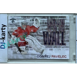 2025/26 Real Cards serie 1 #CHW-12 Ondřej Pavelec Changed in to the wall Magma xx/25