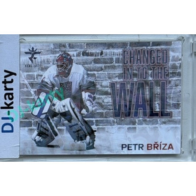 2025/26 Real Cards serie 1 #CHW-19 Petr Bříza Changed in to the wall Magma xx/25