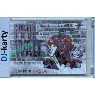 2025/26 Real Cards serie 1 #CHW-18 Dominik Hašek Changed in to the wall Magma xx/25