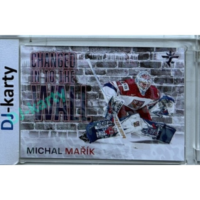 2025/26 Real Cards serie 1 #CHW-25 Michal Mařík Changed in to the wall Magma xx/25