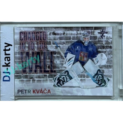 2025/26 Real Cards serie 1 #CHW-06 Petr Kváča Changed in to the wall Magma xx/25