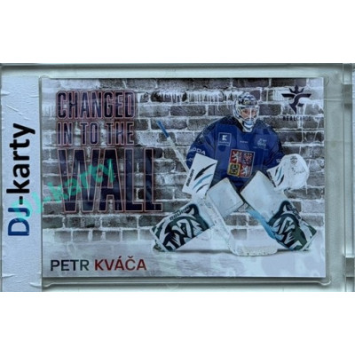 2025/26 Real Cards serie 1 #CHW-06 Petr Kváča Changed in to the wall Magma xx/25