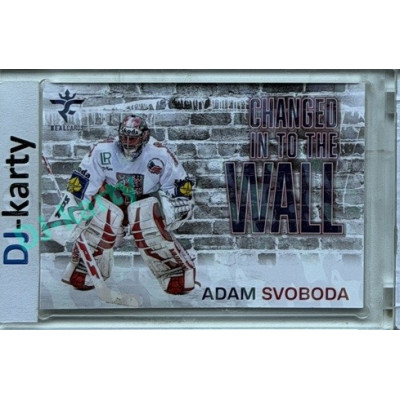 2025/26 Real Cards serie 1 #CHW-14 Adam Svoboda Changed in to the wall Magma xx/25