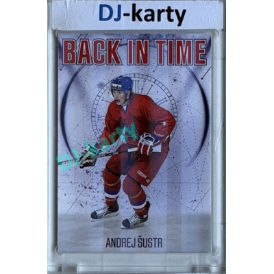 2025/26 Real Cards serie 1 #BT-08 Andrej Šustr Back in Time Crosslight xx/25