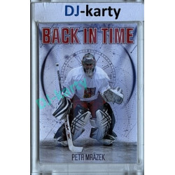2025/26 Real Cards serie 1 #BT-17 Petr Mrázek Back in Time Crosslight xx/25