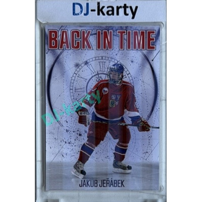 2025/26 Real Cards serie 1 #BT-14 Jakub Jeřábek Back in Time Crosslight xx/25