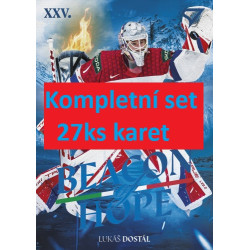 2026 Sportzoo Hokejové Česko kompletní set 27ks karet Beacon of Hope