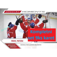 2026 Sportzoo Hokejové Česko kompletní set 9ks karet Special Moments