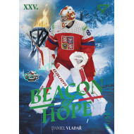 2026 Sportzoo Hokejové Česko #BH-05 Daniel Vladař Beacon of Hope Forest Green xx/50