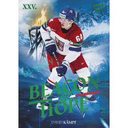2026 Sportzoo Hokejové Česko #BH-BH-20 David Kämpf Beacon of Hope Forest Green xx/50