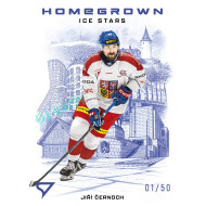2026 Sportzoo Hokejové Česko #HS-15 Jiří Černoch Homegrown Ice Stars Stone Blue xx/50