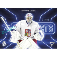 2026 Sportzoo Hokejové Česko #TP-01 Matyáš Mařík Top Prospects Neon Blue xx/99