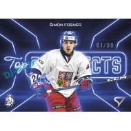 2026 Sportzoo Hokejové Česko #TP-20 Šimon Fasner Top Prospects Neon Blue xx/99