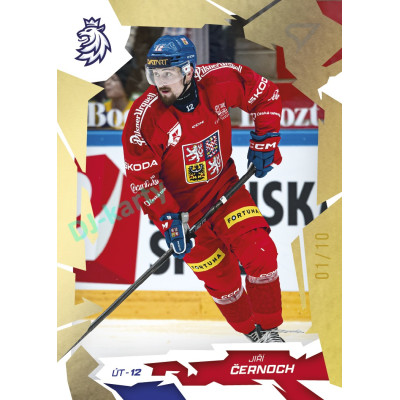 2026 Sportzoo Hokejové Česko #25 Jiří Černoch Buff Gold xx/10