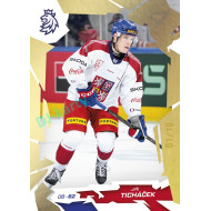 2026 Sportzoo Hokejové Česko #22 Jiří Ticháček Buff Gold xx/10