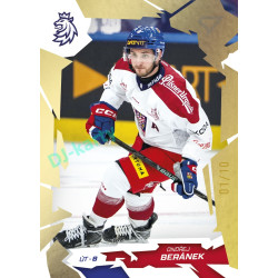 2026 Sportzoo Hokejové Česko #24 Ondřej Beránek Buff Gold xx/10