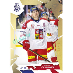 2026 Sportzoo Hokejové Česko #26 Roman Červenka Buff Gold xx/10