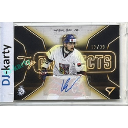2026 Sportzoo Hokejové Česko #TPS-VS Vasyl Špilka Top Prospects Gold Auto xx/39