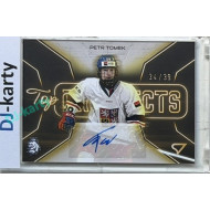 2026 Sportzoo Hokejové Česko #TPS-PT Petr Tomek Top Prospects Gold Auto xx/39