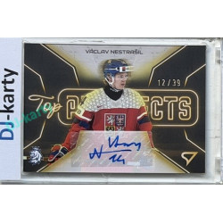 2026 Sportzoo Hokejové Česko #TPS-VN Václav Nestrašil Top Prospects Gold Auto xx/39
