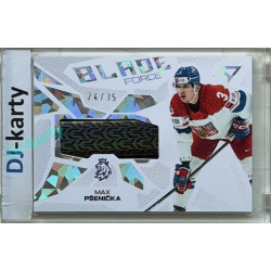 2026 Sportzoo Hokejové Česko #BF-MP Max Pšenička Blade Force Iceberg Silver 24/35
