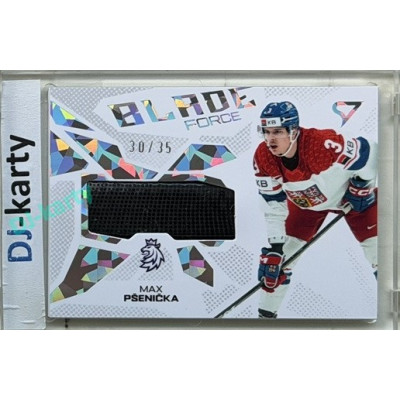 2026 Sportzoo Hokejové Česko #BF-MP Max Pšenička Blade Force Iceberg Silver 30/35