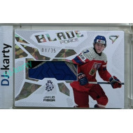 2026 Sportzoo Hokejové Česko #BF-JF Jakub Fibigr Blade Force Iceberg Silver 01/35