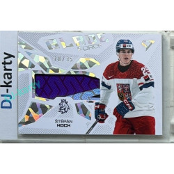 2026 Sportzoo Hokejové Česko #BF-SH Štěpán Hoch Blade Force Iceberg Silver 18/35