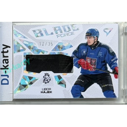 2026 Sportzoo Hokejové Česko #BF-LH Libor Hájek Blade Force Iceberg Silver 12/35