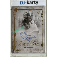 2026 Sportzoo Hokejové Česko #ITS-JN Jiří Novotný Ink of Time Gold Auto 07/20