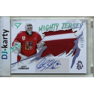 2026 Sportzoo Hokejové Česko #MJS-JK Josef Kořenář Mighty Jersey Blue Auto 06/20