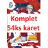 2026 Sportzoo Hokejové Česko kompletní set 54ks karet Scarlet Red