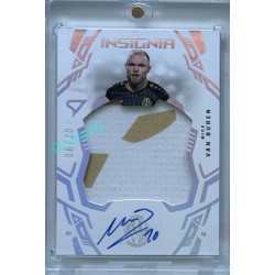 2025/26 Sportzoo Chance Liga 2. série #IG-BU Mick Van Buren Insignia Silver Auto 06/20