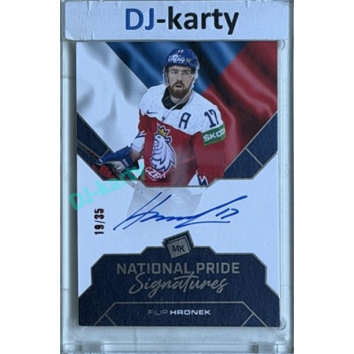 2021/22 MK reprezentace #NPS-FH Filip Hronek National Pride Signatures 19/35