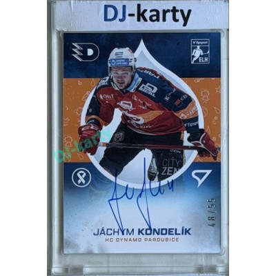 2026 hvězdy Tipsport ELH #KNS-KO Jáchym Kondelík Auto xx/55