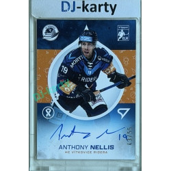 2026 hvězdy Tipsport ELH #KNS-NE Anthony Nellis Auto xx/55