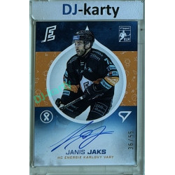 2026 hvězdy Tipsport ELH #KNS-JJ Janis Jaks Auto xx/55