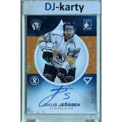 2026 hvězdy Tipsport ELH #KNS-JE Jakub Jeřábek Auto xx/55