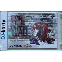 2025/26 Real Cards serie 1 #CHW-18 Dominik Hašek Changed in to the wall Space xx/25
