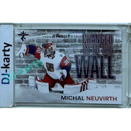 2025/26 Real Cards serie 1 #CHW-11 Michal Neuvirth Changed in to the wall Space xx/25
