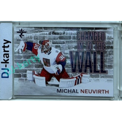 2025/26 Real Cards serie 1 #CHW-11 Michal Neuvirth Changed in to the wall Space xx/25
