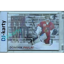 2025/26 Real Cards serie 1 #CHW-02 Dominik Pavlát Changed in to the wall Space xx/25