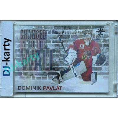 2025/26 Real Cards serie 1 #CHW-02 Dominik Pavlát Changed in to the wall Space xx/25