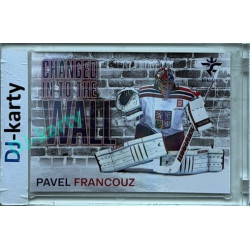 2025/26 Real Cards serie 1 #CHW-10 Pavel Francouz Changed in to the wall Space xx/25