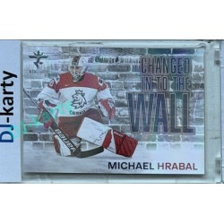 2025/26 Real Cards serie 1 #CHW-23 Michael Hrabal Changed in to the wall Space xx/25