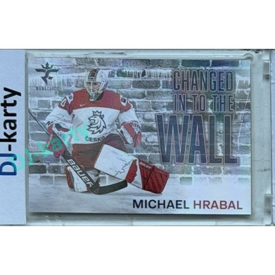 2025/26 Real Cards serie 1 #CHW-23 Michael Hrabal Changed in to the wall Space xx/25
