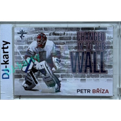 2025/26 Real Cards serie 1 #CHW-19 Petr Bříza Changed in to the wall Space xx/25