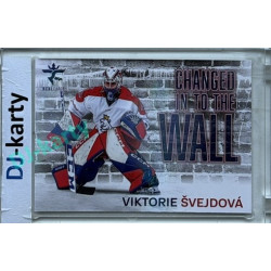 2025/26 Real Cards serie 1 #CHW-21 Viktorie Švejdová Changed in to the wall Space xx/25