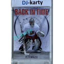 2025/26 Real Cards serie 1 #BT-17 Petr Mrázek Back in Time Abalona xx/25